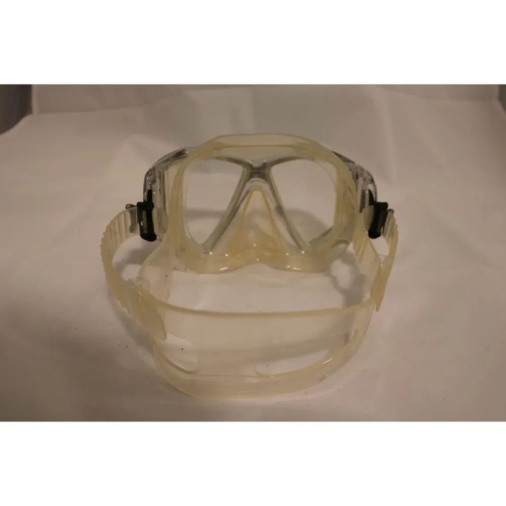 Tempered Blue Fins Snorkel Mask Snorkeling Gear